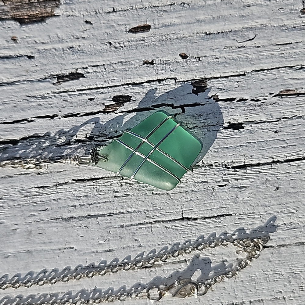 Seaglass necklace